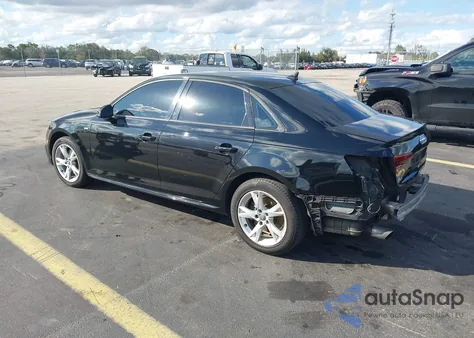 2018 Audi A4 2.0T Tech Ultra Premium/2.0T Ultra Premium from USA, damaged, VIN WAUKMAF43JA029496